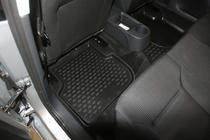 Volkswagen Jetta 2011–2018 Gumové 3D rohože do interiéru (4 ks, Novline) fotografia 3