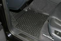 Volkswagen Touareg 2010–2018 3D gumené rohože do interiéru (4 ks, Novline) pre dvojzónovú klimatizáciu fotografia 2