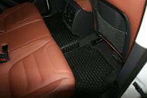 Volkswagen Touareg 2010–2018 3D gumené rohože do interiéru (4 ks, Novline) pre dvojzónovú klimatizáciu fotografia 3