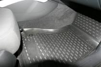 Audi A4 B8 2007–2015 Gumové rohože do interiéru (4 ks, Novline) automatická prevodovka fotografia 4