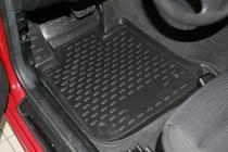 BMW 1 Series E81/E82/E87/E88 2004–2011 Gumené rohože do interiéru (4 ks, Novline) 3D fotografia 2