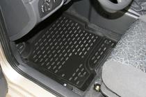 Chery A13 2008–2019 Gumové autokoberce do interiéru (4 ks, Novline) fotografia 2