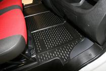 Fiat Ducato 2006–2025 (2012↗) Gumové autorohože do interiéru (2 ks, Novline) fotografia 3