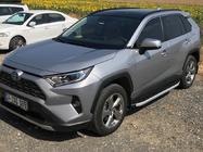 Toyota Rav 4 2019–2025 Bočné prahy Fullmond (2 ks, hliník) fotografia 2