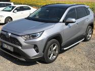 Toyota Rav 4 2019–2025 Bočné prahy Fullmond (2 ks, hliník) fotografia 3