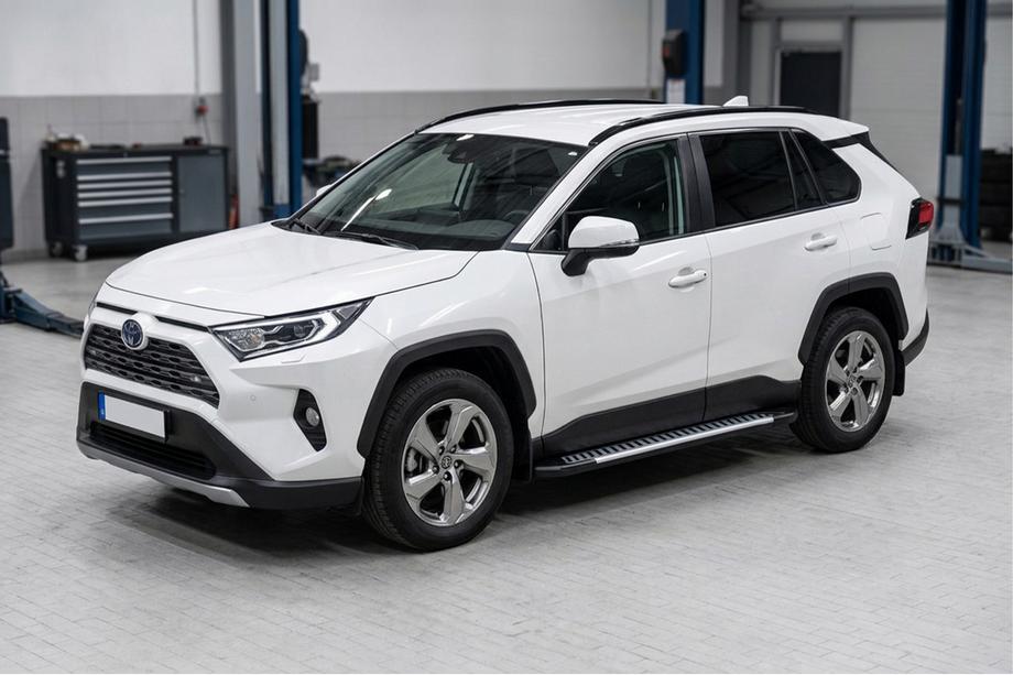 Toyota Rav 4 2019–2025 Bočné nášľapy Line (2 ks, hliník) Image
