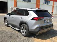 Toyota Rav 4 2019–2025 Bočné nášľapy Tayga V2 (2 ks, hliník) fotografia 2