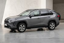 Toyota Rav 4 2019–2025 Bočné nášľapy Bosphore Grey (2 ks, hliník) fotografia 1