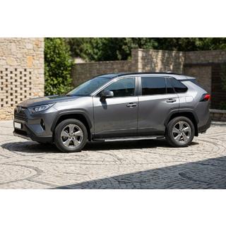 Bočné nášľapy Duru (2 ks, hliník) Toyota Rav 4 2019–2025 fotografia 1