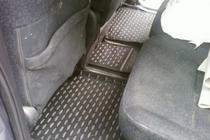 Honda FR-V 2004–2009 Gumové autokoberce do interiéru (4 ks, Novline) fotografia 5