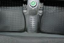 Hyundai Accent 2000–2006 Gumové autokoberce do interiéru (4 ks, Novline) fotografia 4