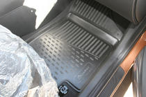 Hyundai Creta 2014–2020 Gumové autokoberce do interiéru (4 ks, Novline) fotografia 3