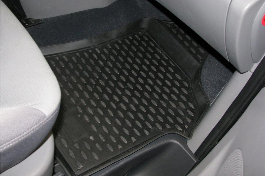Hyundai H300, H1, Starex 2008–2020 Gumové rohože do interiéru (4 ks, Novline) New Fotografia 3
