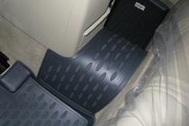 Infiniti FX 2003–2008 (2009-2012) Gumové rohože do interiéru (4 ks, Novline) fotografia 5