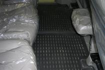Kia Carnival 2002–2013 Gumové rohože do interiéru (4 ks, Novline) automatická prevodovka fotografia 3