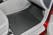 Kia Cerato 1 2004–2009 Gumové autokoberce do interiéru (4 ks, Novline) fotografia 4