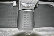 Kia Cerato 1 2004–2009 Gumové autokoberce do interiéru (4 ks, Novline) fotografia 5