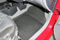Kia Picanto 2004–2011 Gumové autokoberce do interiéru (4 ks, Novline) fotografia 4