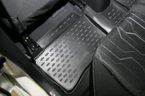 Kia Picanto 2011–2016 Gumové autokoberce do interiéru (4 ks, Novline) fotografia 3