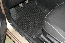 Kia Venga 2010–2019 Gumové rohože do interiéru (3 ks, Novline) fotografia 2