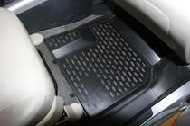 Lifan X60 2011– Gumové autokoberce do interiéru (4 ks, Novline) fotografia 4