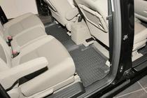 Mazda 5 2010–2018 (2005-2010) Gumové rohože do interiéru (4 ks, Novline) fotografia 3
