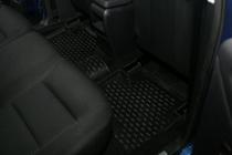 Mercedes B-class W245 2005–2011 Gumové autokoberce do interiéru (4 ks, Novline) fotografia 3