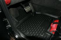 Mercedes G class W463 1990–2018 Gumové autokoberce do interiéru (4 ks, Novline) fotografia 2