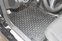 Mercedes trieda C W204 2007–2015 Gumové autokoberce do interiéru (4 ks, Novline) fotografia 5