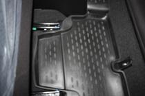 Mitsubishi L200 2006–2015 (2010-2015) Gumové rohože do interiéru (4 ks, Novline) 2D fotografia 3