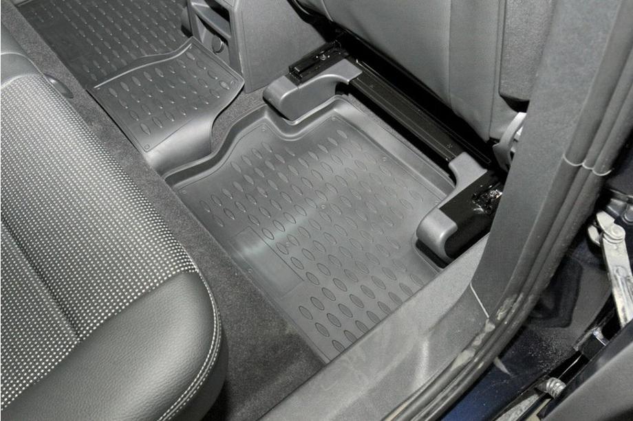 Opel Zafira B 2005–2011 Gumové autokoberce do interiéru (4 ks, Novline) Fotografia 3