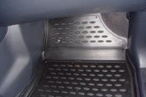 Renault Koleos 2008–2016 Gumové rohože do interiéru (3 ks, Novline) fotografia 4