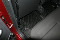 Renault Sandero 2007–2013 Gumové autokoberce do interiéru (4 ks, Novline) fotografia 2
