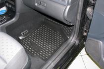 Skoda Octavia I Tour A4 1996–2010 Gumové autokoberce do interiéru (4 ks, Novline) fotografia 4