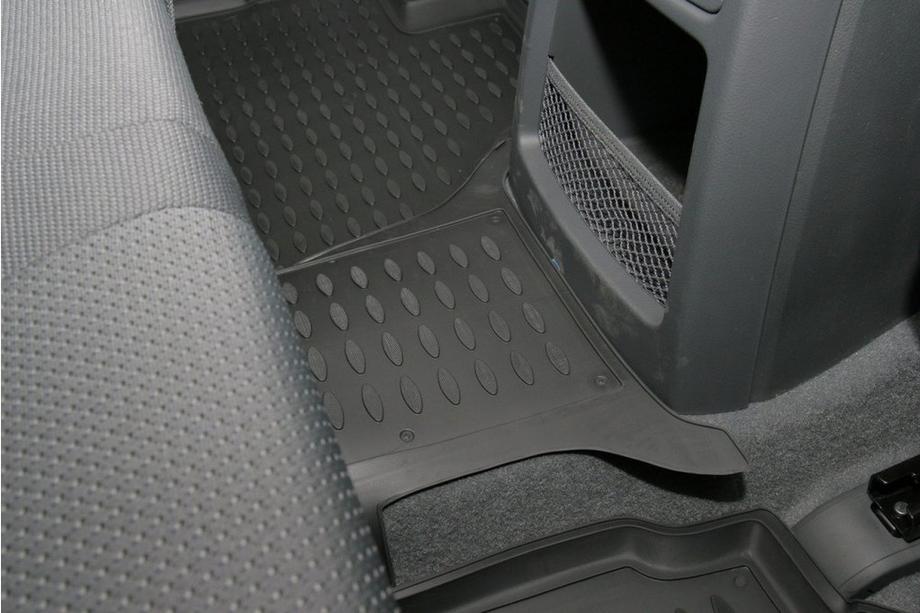 SsangYong Kyron 2005–2014 Gumové autokoberce do interiéru (4 ks, Novline) Fotografia 5