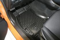 Subaru XV 2011–2017 Gumové autokoberce do interiéru (4 ks, Novline) fotografia 2