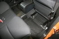 Subaru XV 2011–2017 Gumové autokoberce do interiéru (4 ks, Novline) fotografia 3