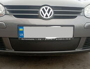 Volkswagen Golf 5 2003–2009 Zimná clona na masku chladiča (HB) fotografia 2