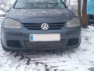 Volkswagen Golf 5 2003–2009 Zimná clona na masku chladiča (HB) fotografia 3