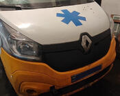 Renault Trafic 2015– Zimná clona na masku chladiča (2015-2020) Lesklá fotografia 3