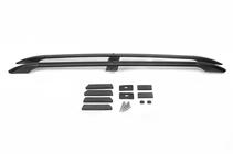 Toyota Land Cruiser Prado 150 2009–2023 Strešné lyžiny – turecký dizajn (čierne, 2 ks) kovové montážne pätky fotografia 10