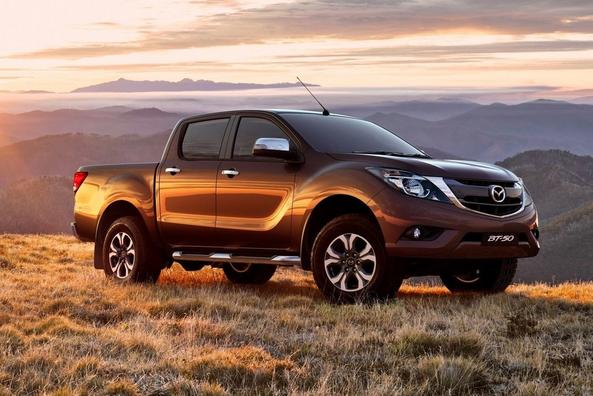 Stredne veľký rámový pick-up Mazda BT-50