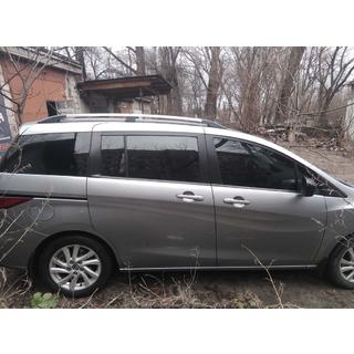 Hliníkové strešné lyžiny (chróm) Mazda 5 2010–2018 fotografia 4