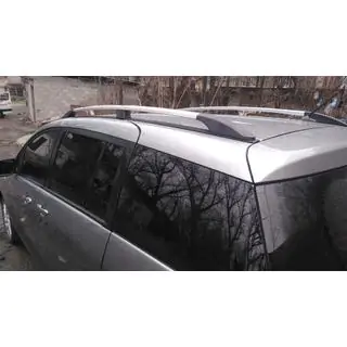 Hliníkové strešné lyžiny (chróm) Mazda 5 2010–2018 fotografia 3