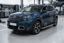 Citroen C5 Aircross 2017–2025 Bočné nášľapy Maydos V1 (2 ks, hliník / nerez) fotografia 1