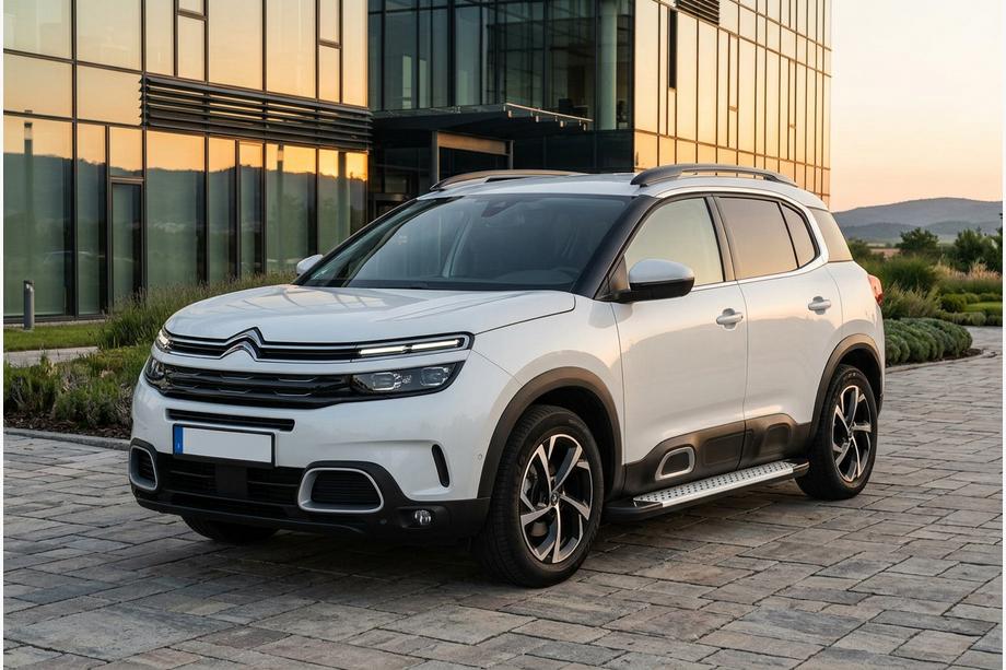 Citroen C5 Aircross 2017–2025 Bočné nášľapy Allmond Grey (2 ks, hliník) Image