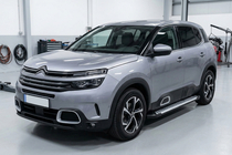 Citroen C5 Aircross 2017–2025 Bočné nášľapy Line (2 ks, hliník) fotografia 1