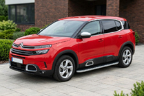 Citroen C5 Aircross 2017–2025 Bočné nášľapy Tayga Grey (2 ks, hliník) fotografia 1