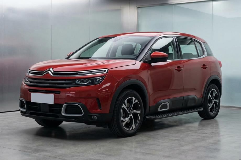 Citroen C5 Aircross 2017–2025 Bočné nášľapy Tayga Black (2 ks, hliník) Image