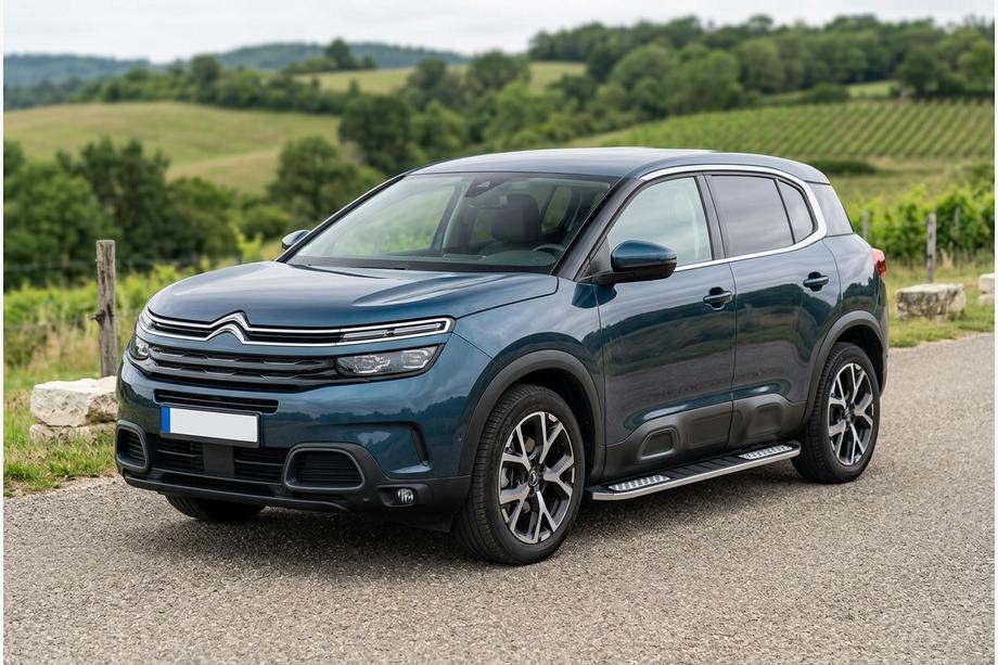 Citroen C5 Aircross 2017–2025 Bočné prahy Tayga V2 (2 ks, hliník) Image